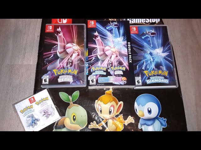 Pacote duplo com Pokémon™ Brilliant Diamond e Pokémon™ Shining Pearl