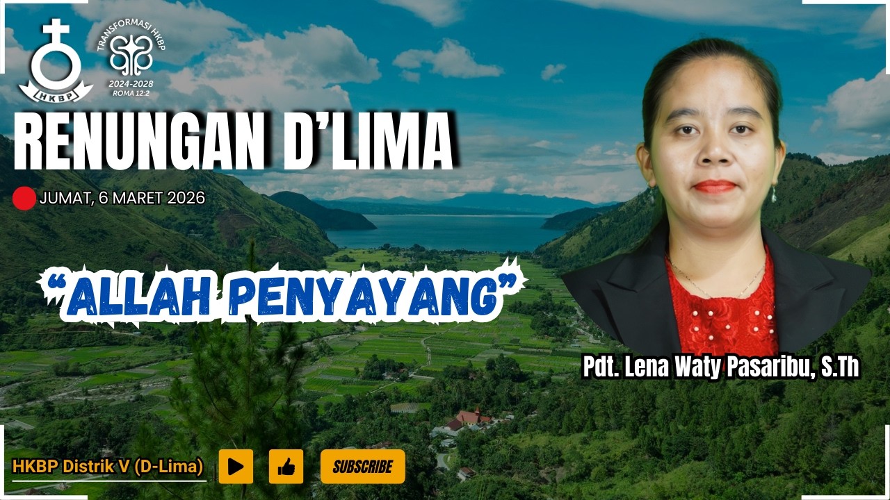 Renungan D'Lima | Hosea 2:21-22 | Jumat, 6 Maret 2026