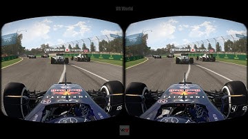 F1 Formula Racing in Virtual reality - Grand Prix Race Highlights 3D VR SBS HTC Vive