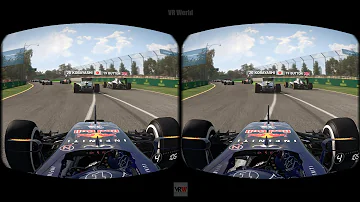 F1 Formula Racing in Virtual reality - Grand Prix Race Highlights 3D VR SBS HTC Vive