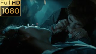 Эдвард спасает Беллу после укуса ищейки Джеймса. Фильм "Сумерки" (2008).