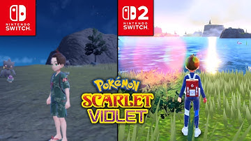 Switch 2 vs Switch 1 - Pokémon Scarlet & Violet Graphics Comparison