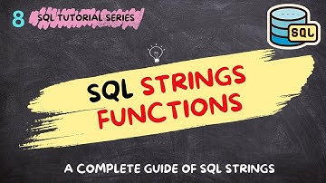 Mastering SQL String Functions: A Practical Guide for Beginners🚀