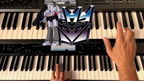 Transformers G1 Soundtrack Season 1 Ending (Piano Cover) Korg Kronos