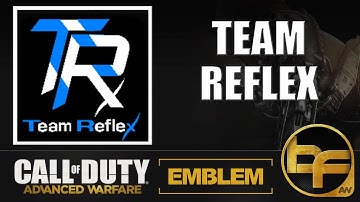 COD Advanced Warfare Emblem Tutorial #109 - Team Reflex Logo