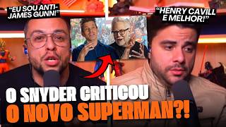 QUE TRETA SEM NOÇÃO! ZACK SNYDER PROVOCOU JAMES GUNN COM SEU SUPERMAN? LINHAGEM GEEK ACERTOU?