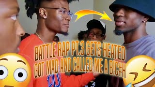 HE TOLD ME TO STAY BEHIND THE CAMERA 😱 |Battle Rap pt.3 🏎?|