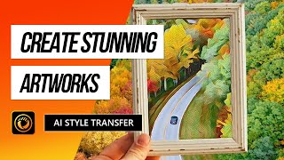 Create Stunning Artworks with AI Style Transfer | CyberLink PhotoDirector screenshot 4