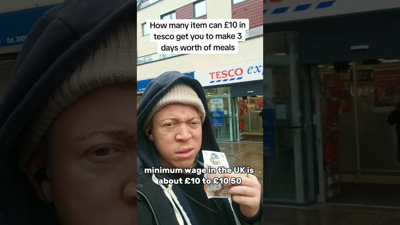 What can £10 Get you in a London Tesco? 