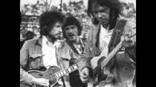 Neil Young and Bob Dylan - Helpless   Knockin' on Heaven's Door 1975