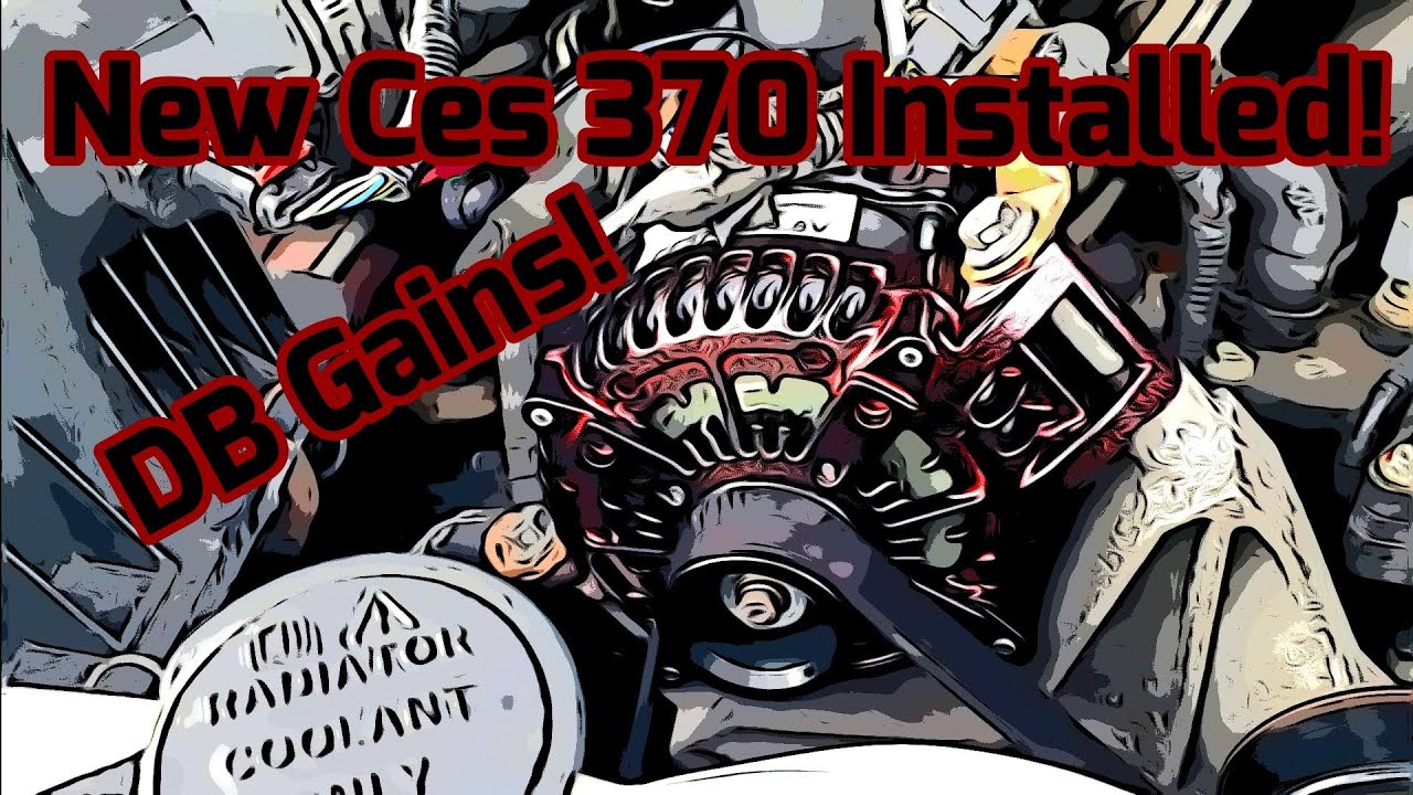 CES 370 Alternator Installed! Demos!