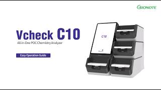 [BIONOTE] Vcheck C10 - Operation Guide