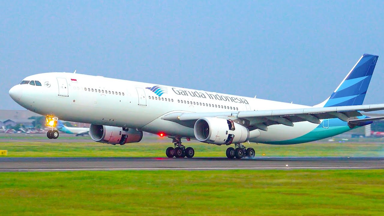 ✈️🇲🇨50 MINS JAKARTA Plane Spotting | Landing & Takeoff at Soekarno-Hatta International Airport CGK