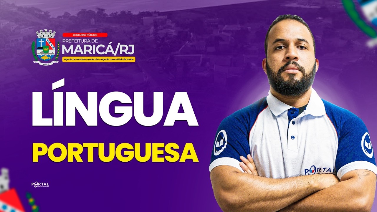 CONCURSO PREF. MARICÁ/RJ: LÍNGUA PORTUGUESA | Com o Profº. Anderson Oliveira