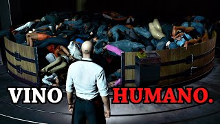 I Killed Everyone in Hitman. By Pressing Them Into Wine.