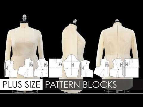 Introducing New PLUS SIZE Pattern Blocks!