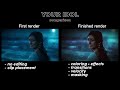 Middle of video