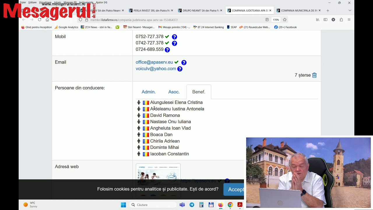 YouTube player