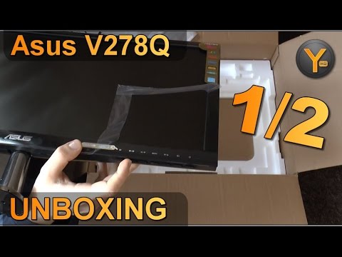 Unboxing/First Look: Asus VS278Q / 27" Full HD LED Monitor / 1ms, 2x HDMI, DisplayPort, VGA