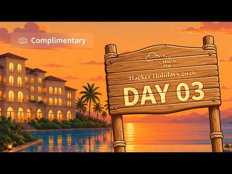 Hacker Holidays 2026 | Day 3 Complimentary | TryHackMe