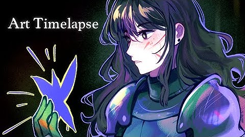 Fantasy Art Timelapse in Clip Studio Paint