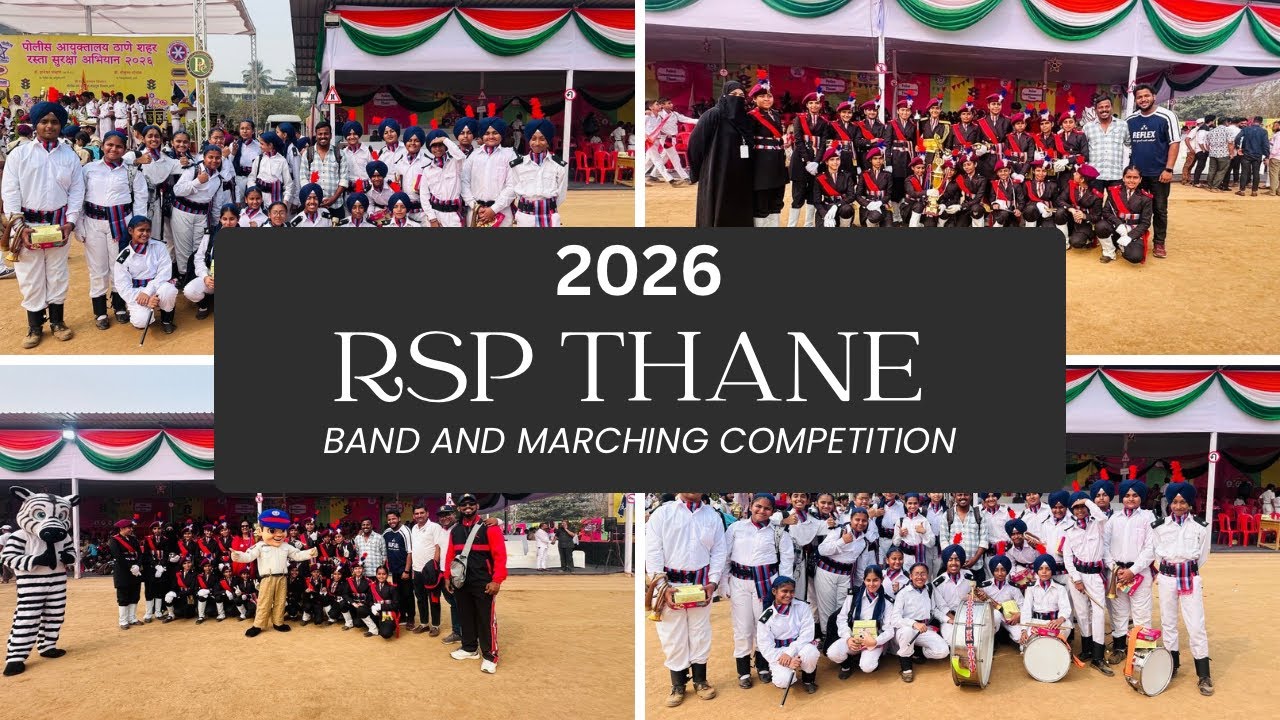 1st Prize AKI Thane Girls | RSP Thane 2026 | 3rd Prize Gurunanak High School | #marchingband #viral 