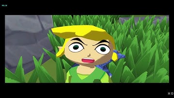 Legend Of zelda wind waker (using CHEATS)
