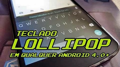 Installing Android Lollipop Keyboard on any Android 4.0 above (No Root)
