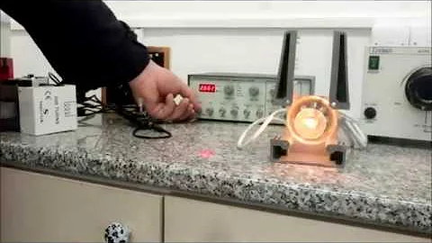 AWESOME Physics demonstrations. Resonance circuit RLC