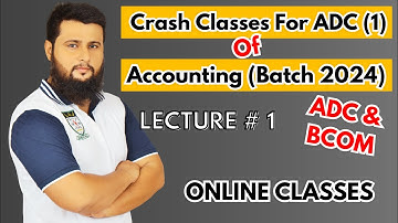 Depreciation |Important Questions |ADC| Accounting | Part 1| Crash Classes| Lecture 1| #ADC