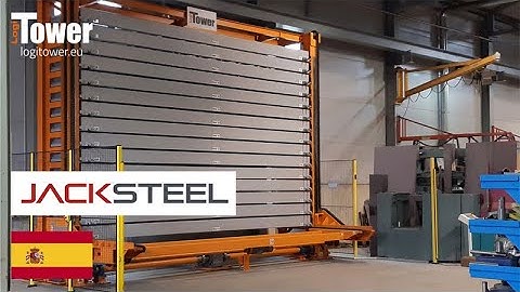 LOGITOWER: JACK STEEL - sistema automatizado de almacenamiento de barras de acero