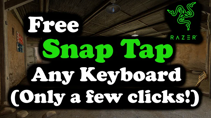 How to Add Razer SNAP TAP to ANY Keyboard FREE!!
