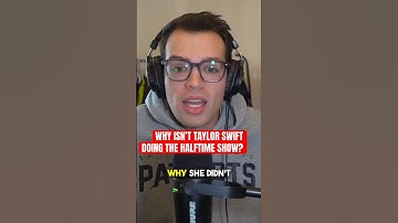 Why isn’t Taylor Swift doing the Super Bowl Halftime Show? #shorts #taylorswift #swifties