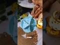 Paper Craft DIY | Hanging Decor | Super easy &amp; cute 💙 #youtubeshorts #diy #craft #papercraft