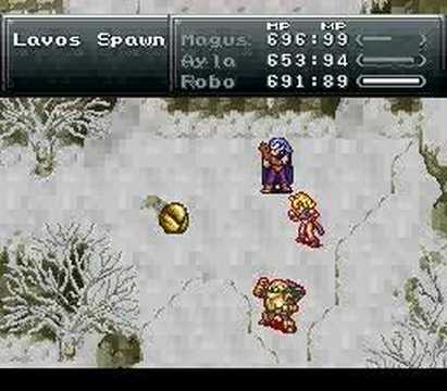 Chrono Trigger: Lavos Spawn oddity