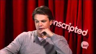 The Adjustment Bureau Unscripted Matt Damon, Emily Blunt