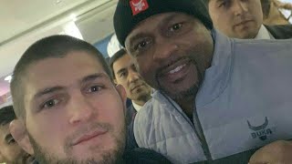 Khabib Gets Call from Roy Jones Jr & Khabib Nurmagomedov training