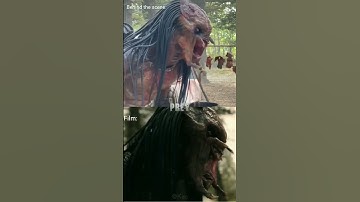 Predator Behind the Scene - Prey #predator #prey #prey2022