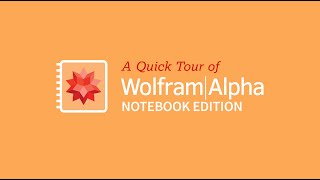 Quick Tour of Wolfram|Alpha Notebook Edition screenshot 3