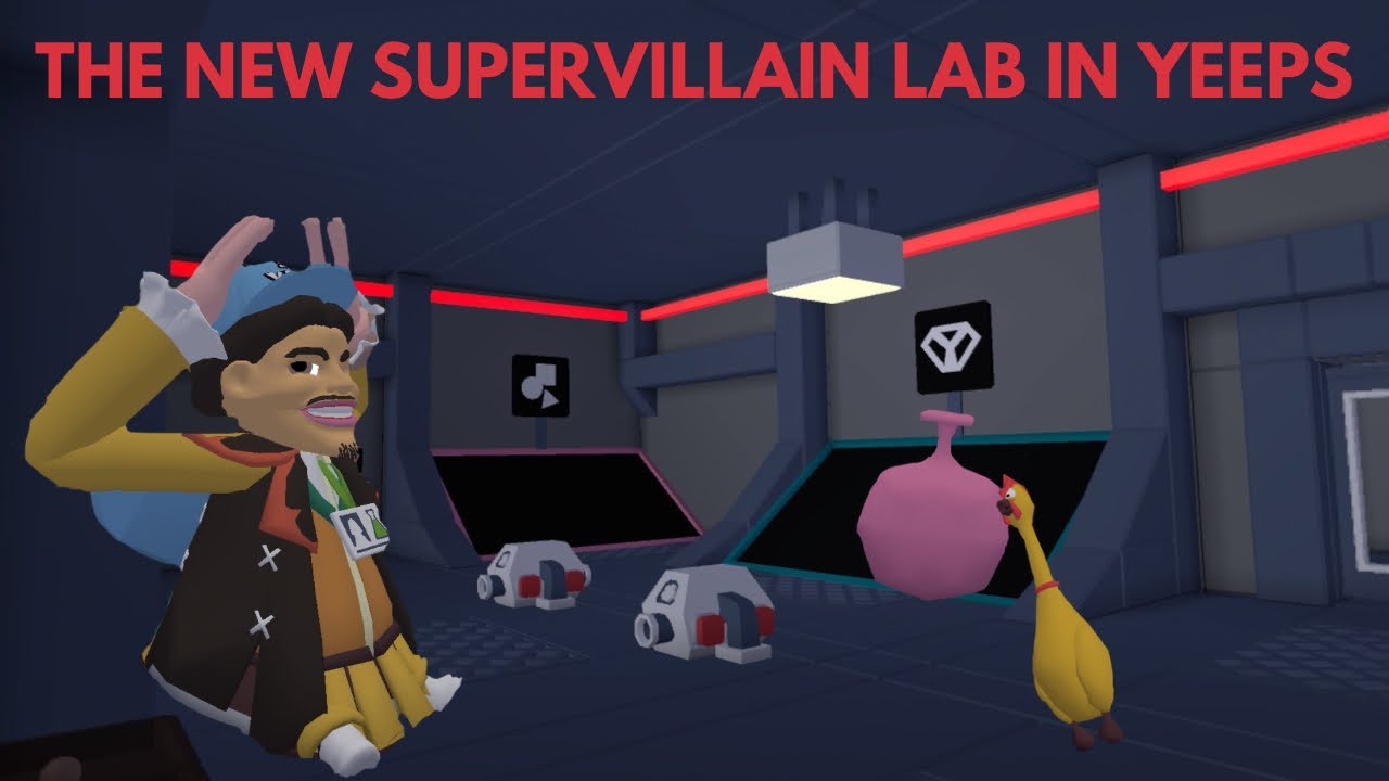The new Supervillain Lab in Yeeps - YouTube