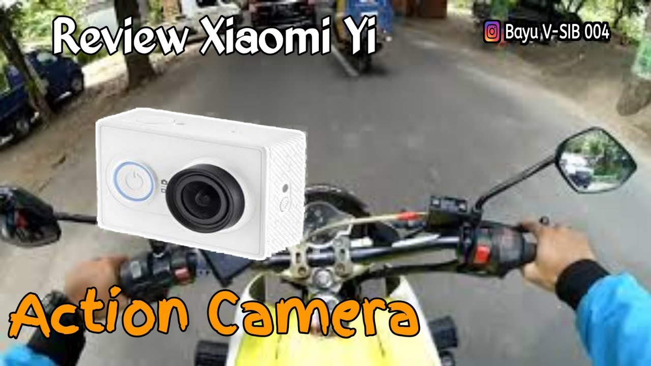 9 MOTOVLOG Review Xiaomi Yi Action Camera Action Cam Murah