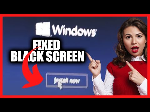 100% fixed Windows 10 Blinking cursor at the top left corner / Black Screen