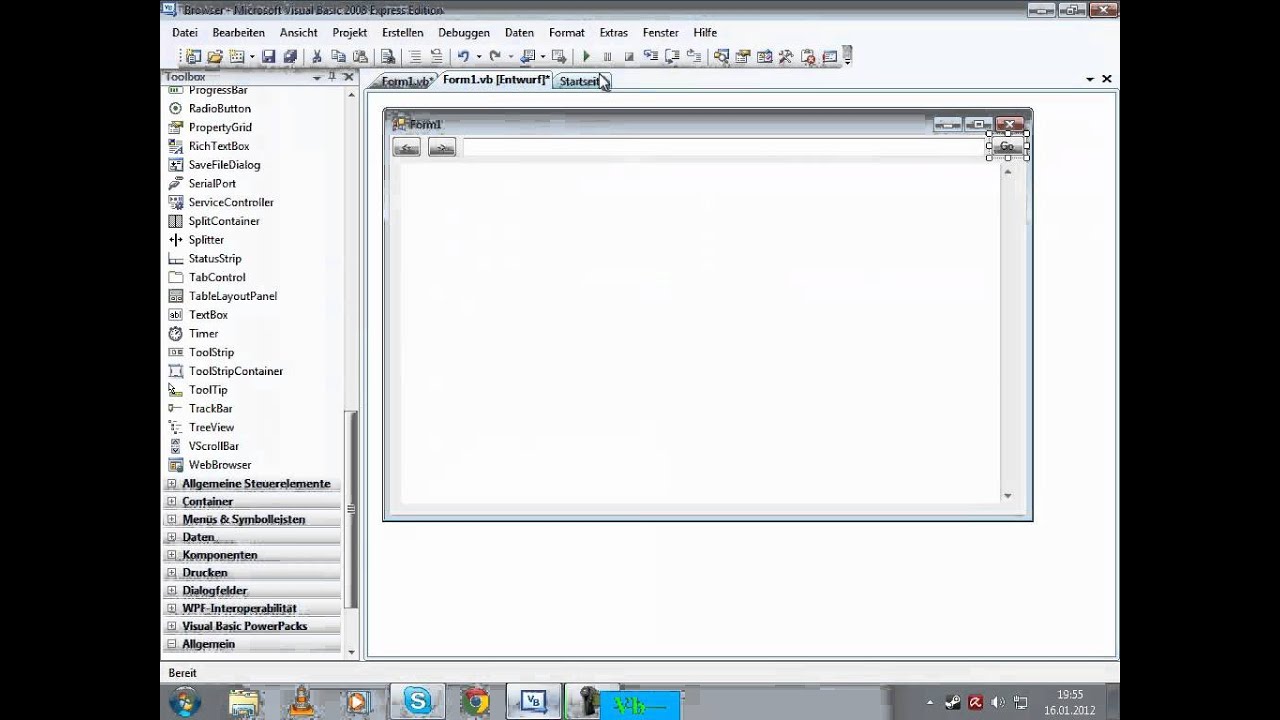 Webbrowser Steuerelement Visual Basic – ZWFHT