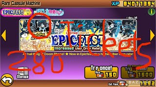280 Cat Tickets, One Epicfest (The Battle Cats)