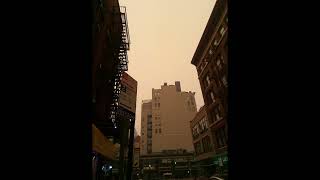 6/8/23 NYC bad air quality,  people with privilege and advantage are a big part of this