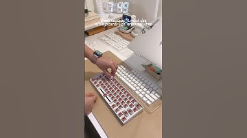 Dual Layer Design which Enhances the RGB Effects Dierya Keycaps#shorts