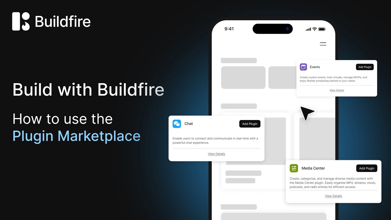 Build with Buildfire | How to use our Plugin Marketplace - YouTube