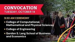 U of G Fall Convocation - Oct 14, 2025 at 9:30 AM | CCMPS, COE, and Lang Business