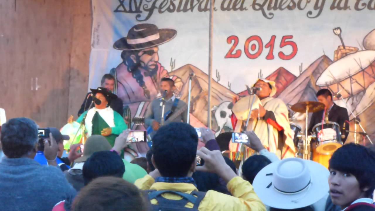 Festival del queso y la cabra- Clarisa Vargas y el Cholo