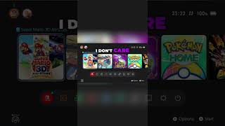 @SSG Switch Home Screen Rant: Why I Hate 3D World! #shorts